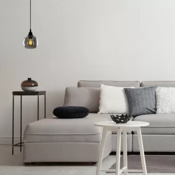 Candelabru, Opviq, Smoked - 010, E27, 60 W, metal/sticla imagine