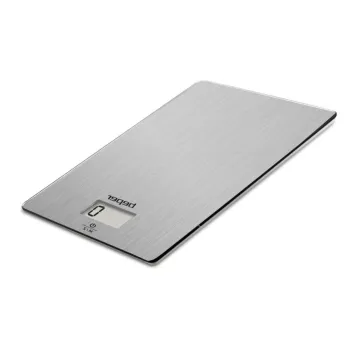 Cantar de bucatarie 90.131, Beper, 19.5 x 14 x 1.44 cm, cu sistem de agatare, inox imagine