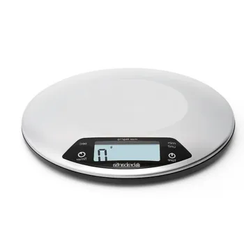 Cantar de bucatarie, Brabantia, Matt, 20x2.4 cm, inox, argintiu mat imagine