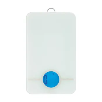 Cantar de bucatarie, Brabantia, Tasty+, display LCD, 26.5x15.2x2 cm, sticla/inox, gri deschis imagine