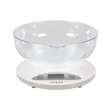 Cantar de bucatarie cu bol BP.802, Beper, ecran LCD, functie cantarire Tara imagine