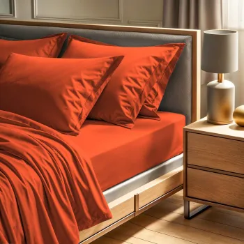 Cearceaf de pat cu elastic Ranforce Double XL (FR) (IT) (ES) (DE), L'essentiel Maison, Tonne Orage, Scortisoara imagine