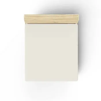 Cearceaf de pat cu elastic Ranforce King (FR) (IT) (ES) (DE), L'essentiel Maison, Cream, Crem imagine