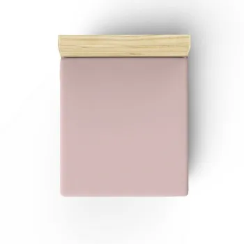 Cearceaf de pat cu elastic Ranforce Single XL (DE), L'essentiel Maison, Dusty Rose, Roz prafuit imagine