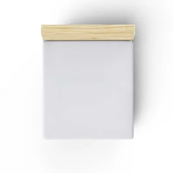 Cearceaf de pat cu elastic Ranforce Super King (FR) (IT) (ES) (DE), L'essentiel Maison, White, Alb imagine