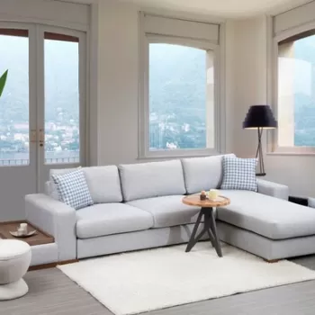 Coltar, Artie, 560ARE1131, Lemn de fag / PAL, Gri deschis imagine