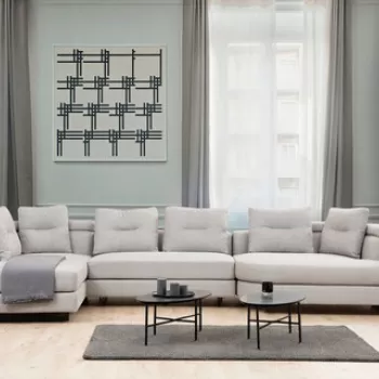 Coltar, Artie, 560ARE1178, Lemn de fag / PAL, Gri deschis imagine