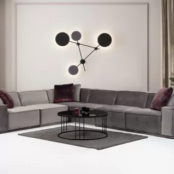 Coltar, Artie, 560ARE1186, Lemn de fag / PAL, Gri imagine