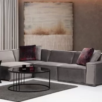 Coltar, Artie, 560ARE1190, Lemn de fag / PAL, Gri imagine