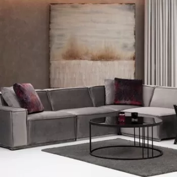 Coltar, Artie, 560ARE1191, Lemn de fag / PAL, Gri imagine