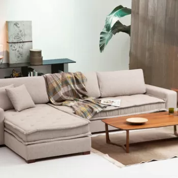 Coltar, Artie, 560ARE1209, Lemn de fag / PAL, Bej nisip imagine