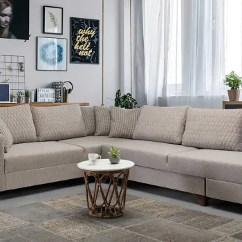 Coltar, Atelier del Sofa, 752EST1399, PAL ACOPERIT CU CARPEN/MELAMINAT, Crem imagine