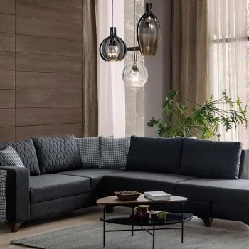 Coltar, Atelier del Sofa, 752EST1401, PAL ACOPERIT CU CARPEN/MELAMINAT, Antracit imagine