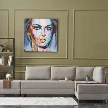 Coltar, Balcab Home, 825BLC2672, Lemn / PAL, Crem imagine