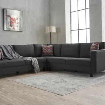 Coltar, Balcab Home, 825BLC2711, Lemn de fag, Antracit imagine