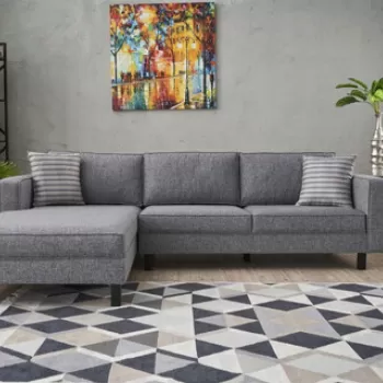 Coltar, Balcab Home, 825BLC2714, Lemn de fag, Gri imagine