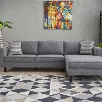 Coltar, Balcab Home, 825BLC2715, Lemn de fag, Gri imagine