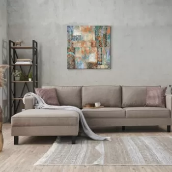 Coltar, Balcab Home, 825BLC2716, Lemn de fag, Crem imagine