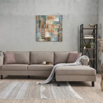 Coltar, Balcab Home, 825BLC2717, Lemn de fag, Crem imagine