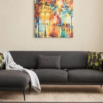 Coltar, Balcab Home, 825BLC2762, Lemn de fag, Antracit imagine