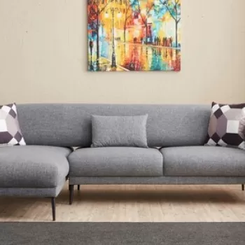 Coltar, Balcab Home, 825BLC2766, Lemn de fag, Gri imagine