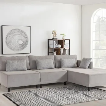 Coltar, Balcab Home, 825BLC2988, CADRU: LEMN DE FAG, Gri imagine