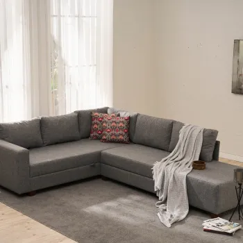 Coltar, Balcab Home, 825BLC5251, Cadru: PAL/LEMN, Gri imagine