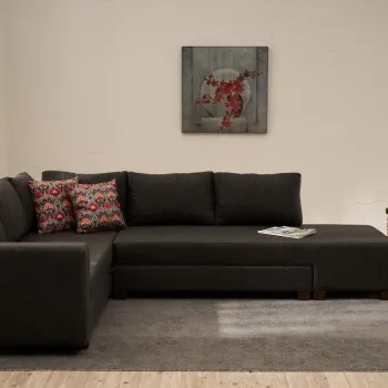 Coltar, Balcab Home, 825BLC5254, Cadru: PAL/LEMN, Antracit imagine