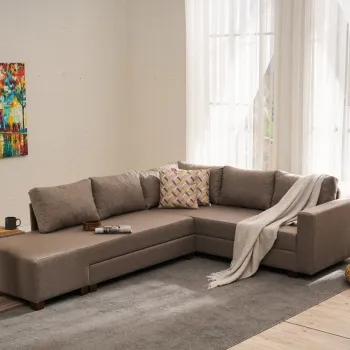 Coltar, Balcab Home, 825BLC5259, Cadru: PAL/LEMN, Maro imagine