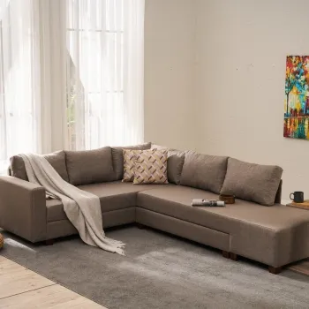 Coltar, Balcab Home, 825BLC5260, Cadru: PAL/LEMN, Maro imagine