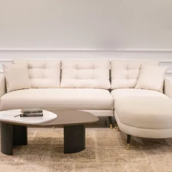 Coltar, Balcab Home, 825BLC5263, Cadru: MDF/PLC, Crem imagine