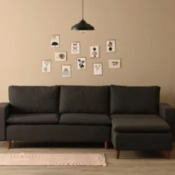 Coltar, Futon, 859FTN2119, Metal , Gri inchis imagine