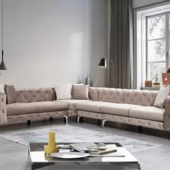 Coltar, Hilena, 569HLN1306, Lemn de fag / PAL, Bej imagine