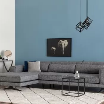 Coltar pe dreapta Jivago, Artie, 198/308x100x78 cm, lemn, gri imagine