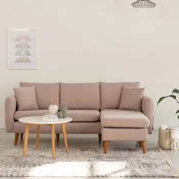 Coltar, Unique Design, 867UNQ1429, Lemn de pin, Gri imagine