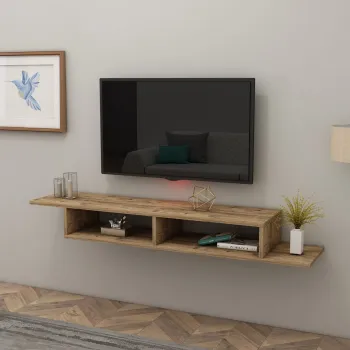 Comoda TV, Arnetti, Muson, 18.2x120x29.6 cm, PAL, Maro imagine