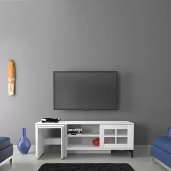 Comoda TV, Comforty, Revival, Alb imagine