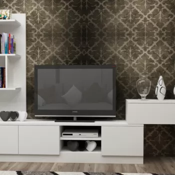 Comoda TV, Decorotika, Team, Alb imagine