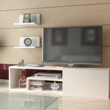 Comoda TV, Decorotika, Zeplin, Alb imagine