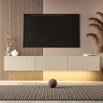 Comoda TV, Hanah Home, Ada, 180x28.6x31.4 cm, PAL, Gresie imagine