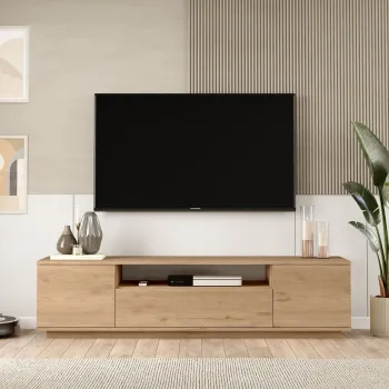 Comoda TV, Hanah Home, Fr7-S, 180x44.6x44.5 cm, Maro imagine