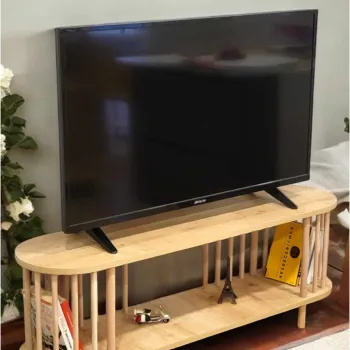 Comoda TV, Hanah Home, Peka-0112, 120x43x30 cm, PAL, Maro imagine