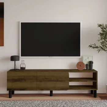 Comoda TV, Hanah Home, River, 150x48.2x31.4 cm, PAL, Nuc antic imagine