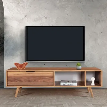 Comoda TV, Hanah Home, Venus 3643, 160x46x35 cm, PAL, Maro imagine