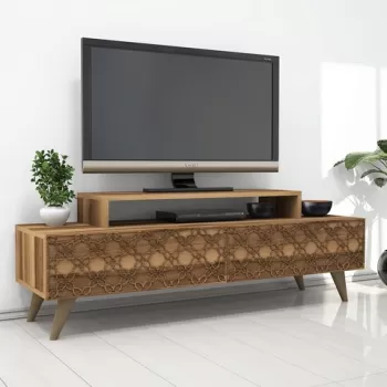 Comoda TV, Hommy Craft, City, 140x48.8x41.8 cm, Nuc imagine