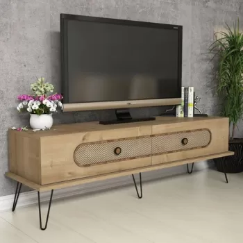 Comoda TV, Hommy Craft, Ekol, 145x45x40 cm, Stejar imagine