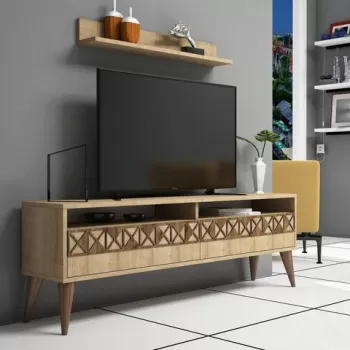 Comoda TV, Hommy Craft, Line, Stejar imagine