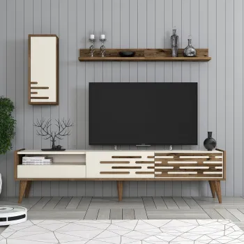 Comoda TV, Hommy Craft, Valensiya, PAL, Maro/Crem imagine