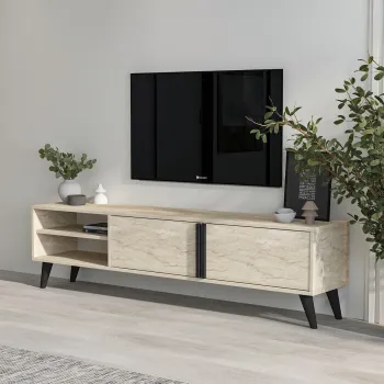 Comoda TV, Inarch, Benoit, Travertin imagine