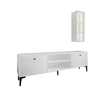 Comoda TV, Inarch, Bien, 150x48x29 cm, PAL, Alb imagine